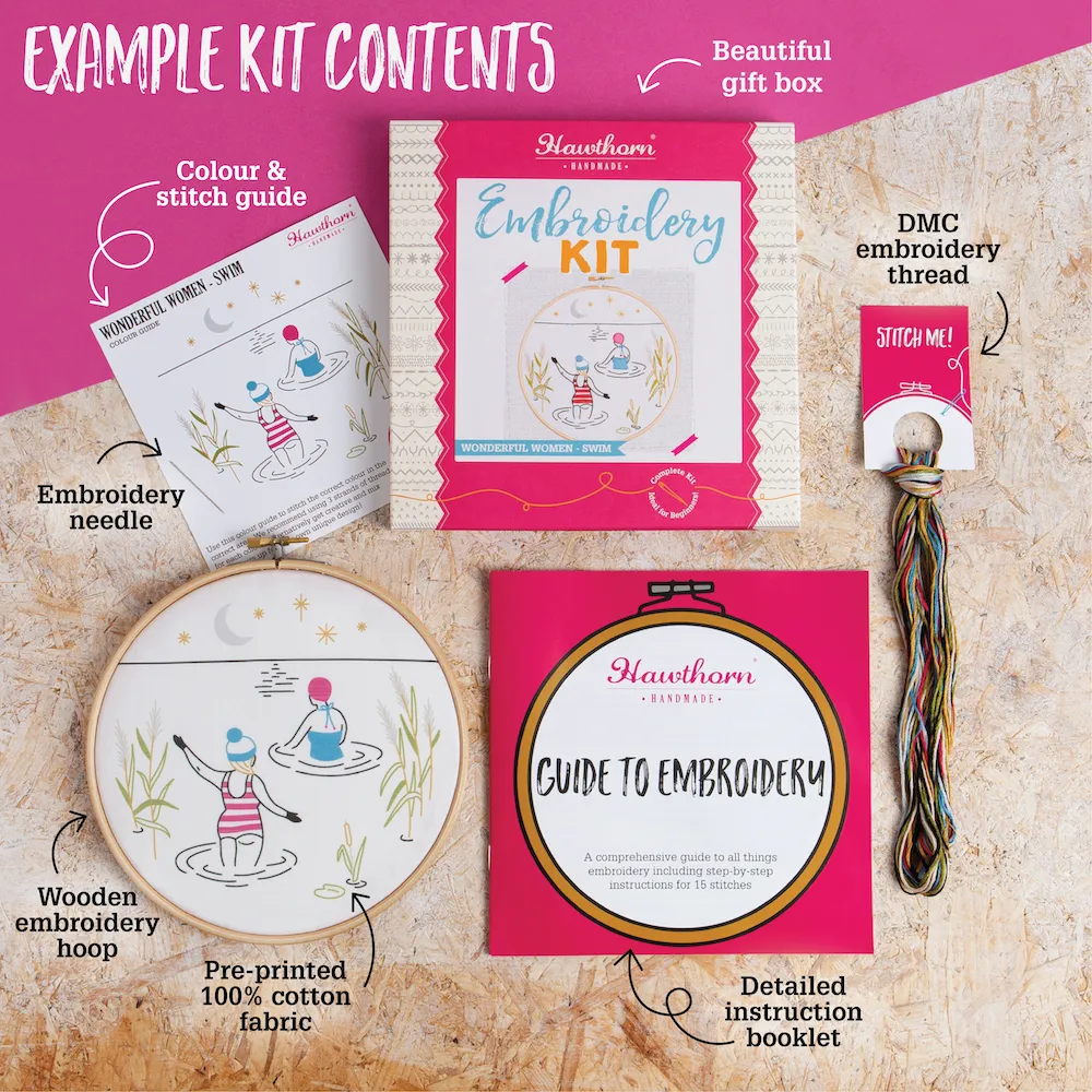 Wintertide Embroidery Kit