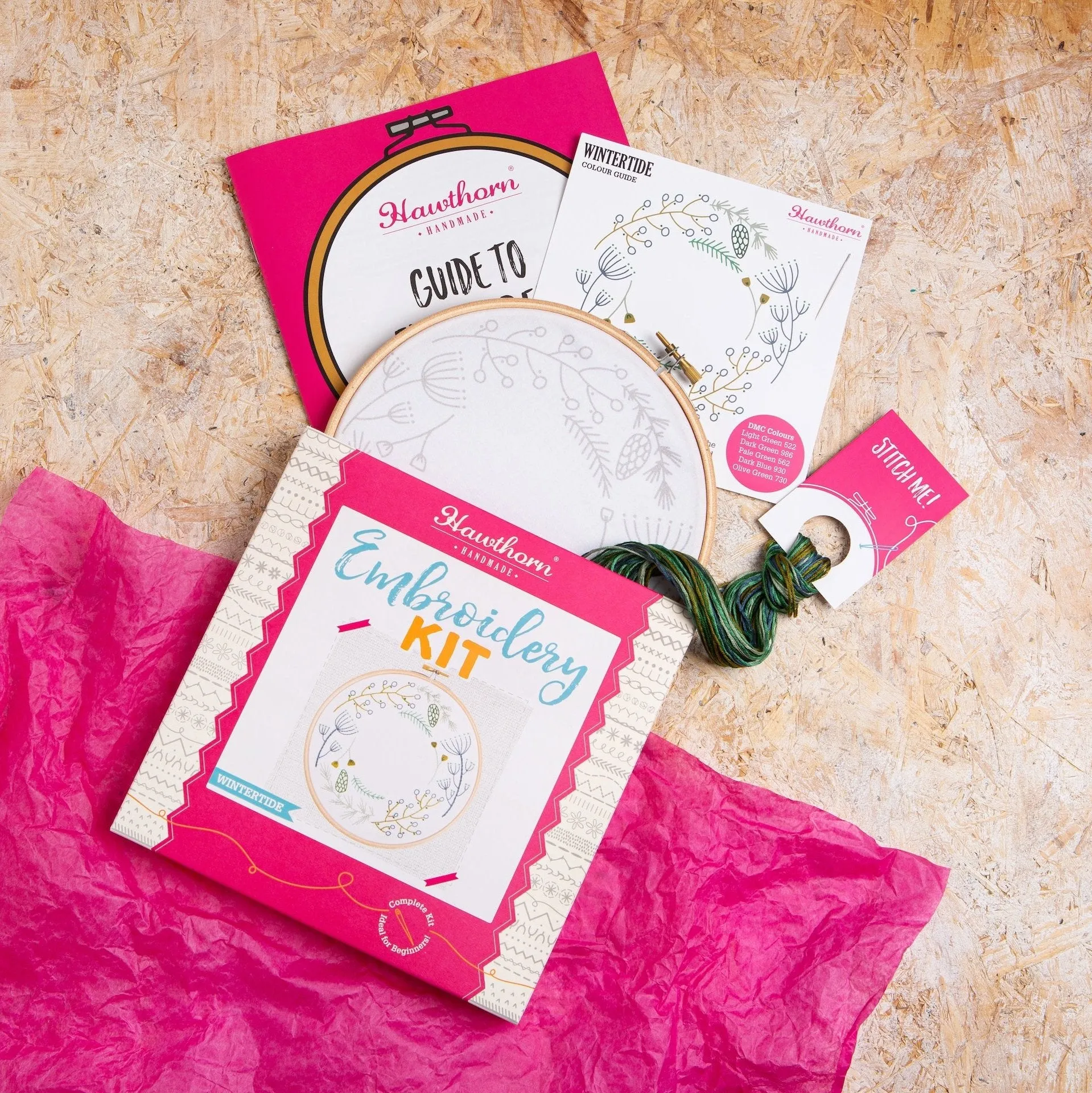 Wintertide Embroidery Kit