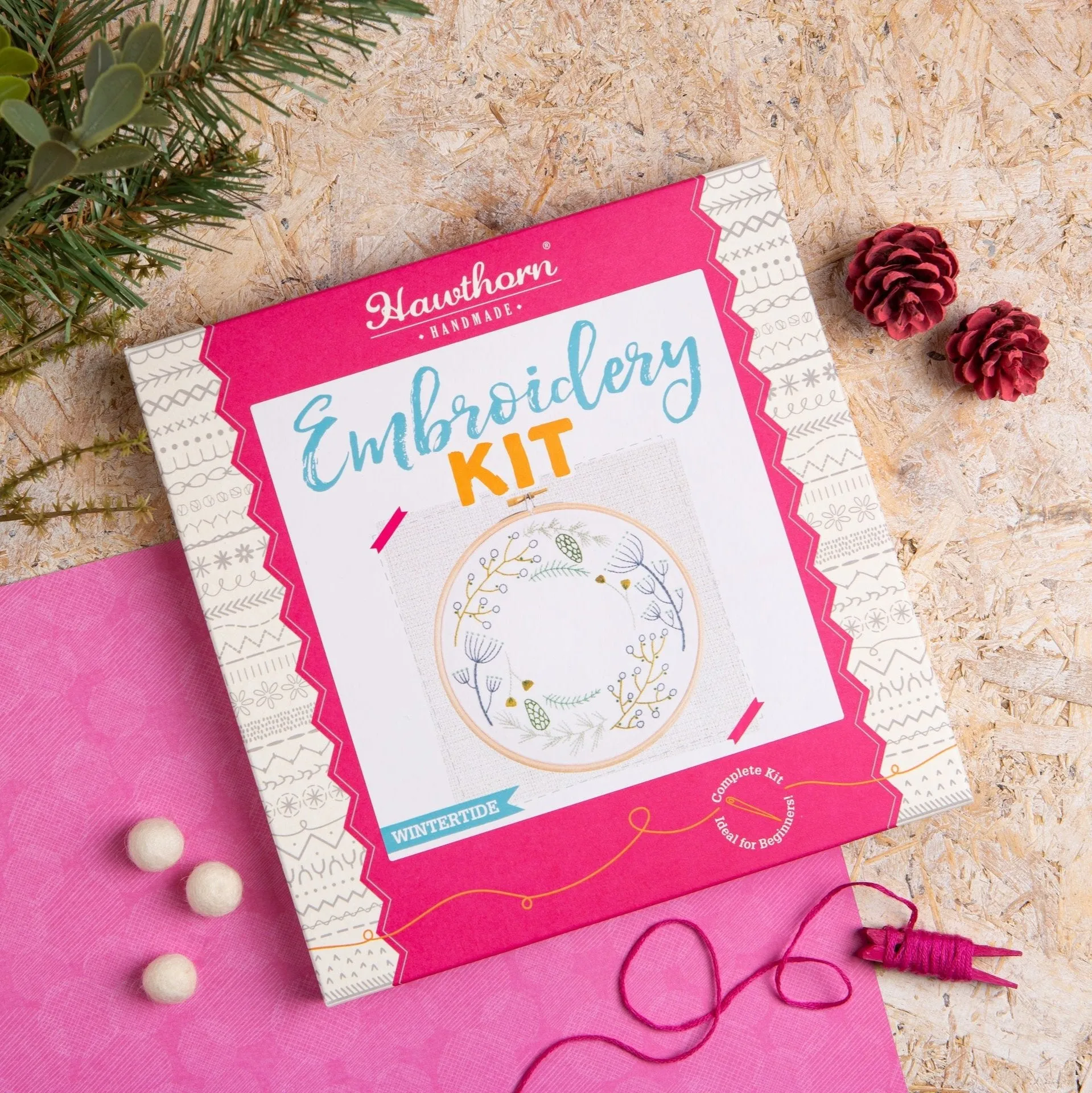 Wintertide Embroidery Kit