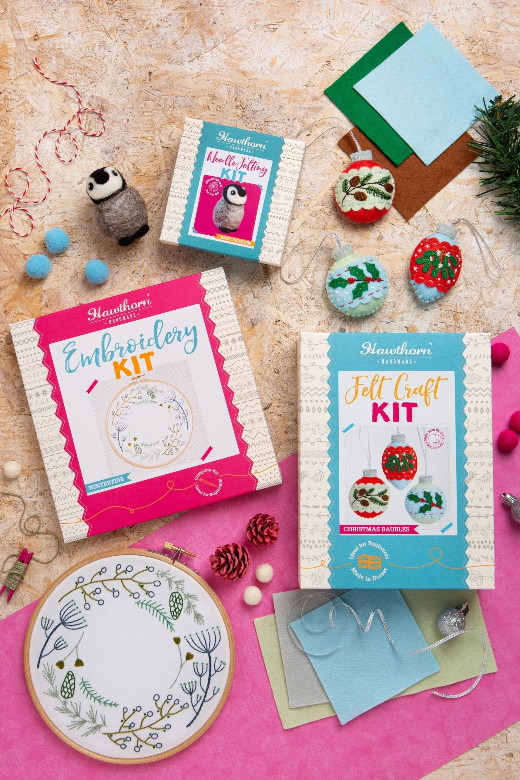 Wintertide Embroidery Kit