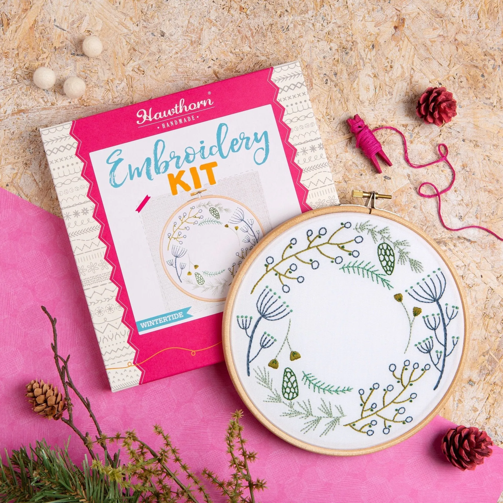 Wintertide Embroidery Kit
