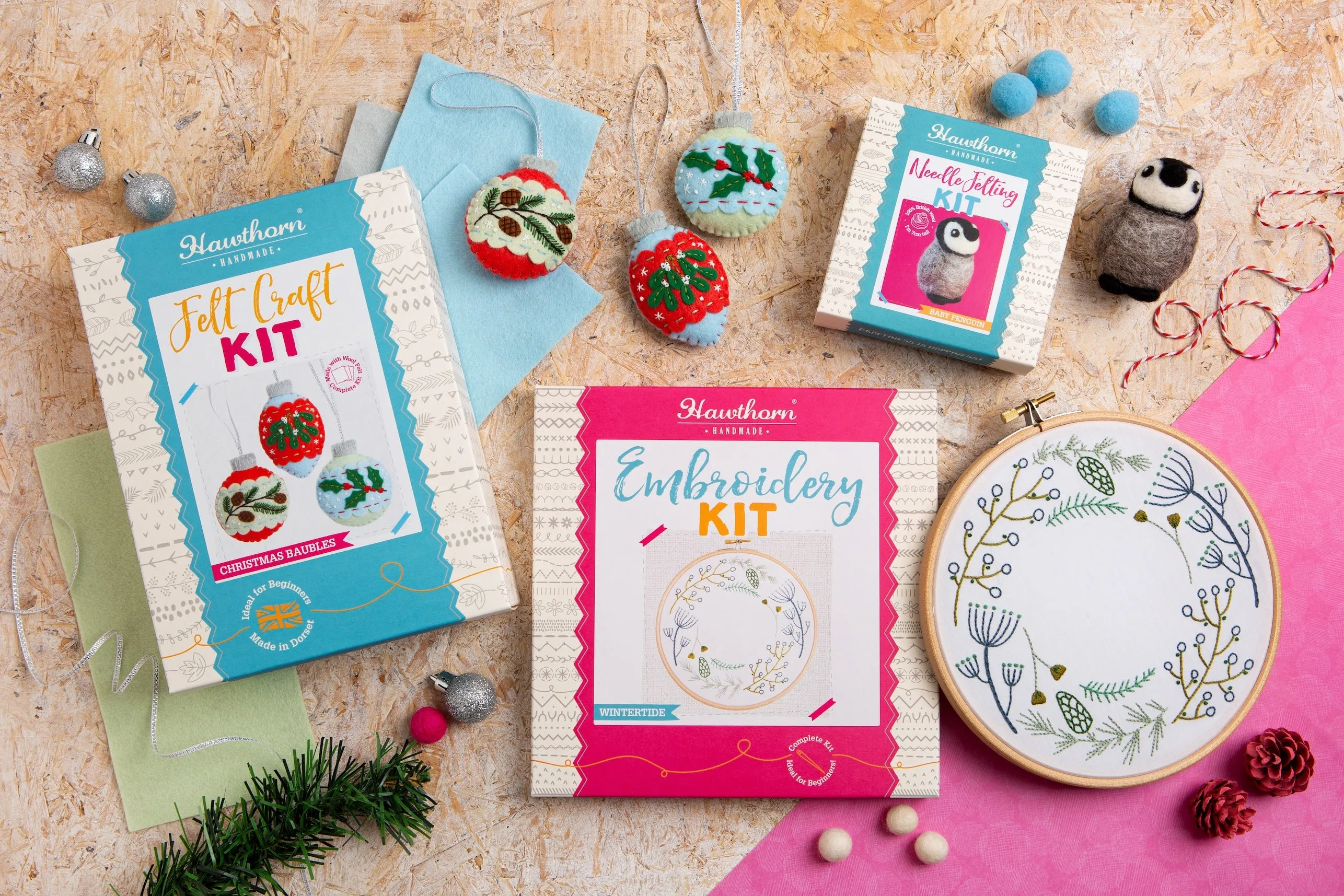 Wintertide Embroidery Kit